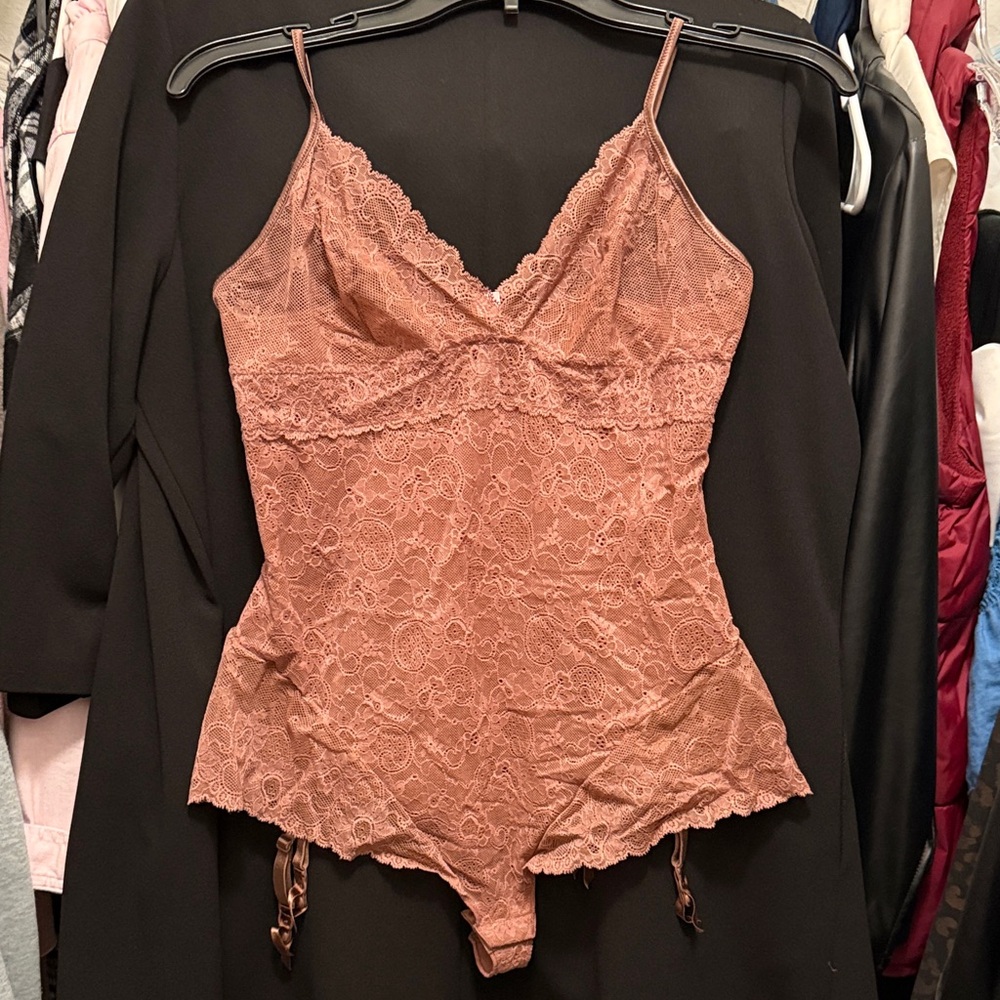 Victoria's Secret Lace brown lingerie
